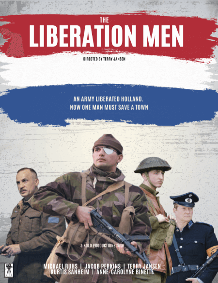 An image displaying a poster for The Liberation Men film.